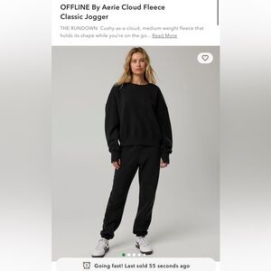 OFFLINE by Aerie Cloud Fleece Jogger